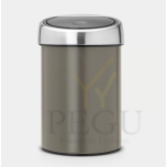 Prügikast Brabantia Tuch bin 3L, Platinum