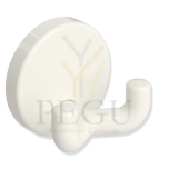 Nagi seinale 2-ne d40mm HEWI 801, polyamide pure valge 99